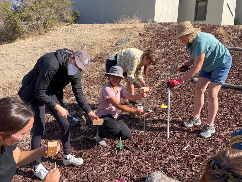 6_students-assembling-poles-for-the-flowers